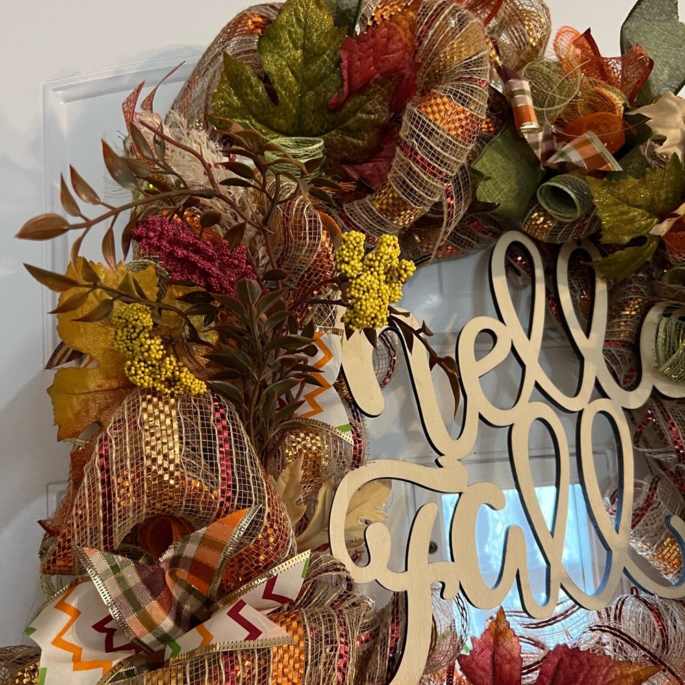 Handmade wreath - Picture 3 of 3